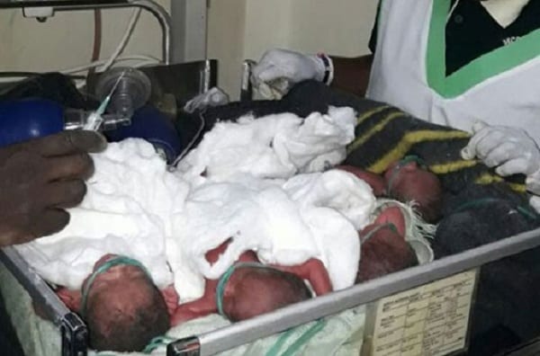 Kenya: une femme meurt aprÃ¨s avoir donnÃ© naissance Ã  des quintuplÃ©s (Photos)