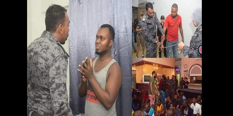 Nigerians-arrested-in-Malaysia-for-Fraud-Cultism