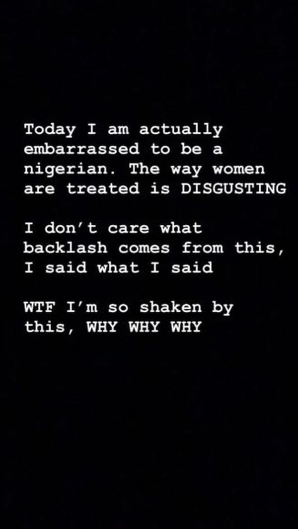 Tiwa Savage : « J’ai honte d’être Nigériane »