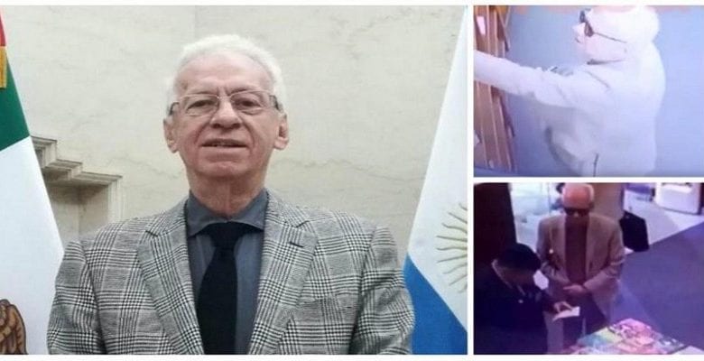 Filmé-en-train-de-voler-un-livre-l’ambassadeur-mexicain-en-Argentine-démissionne-vidéo