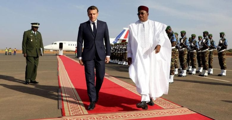 emmanuel macron et mahamadou issoufou