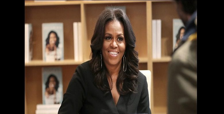 Michelle Obama Holds First Book Signing In Her Hometown Of Chicago