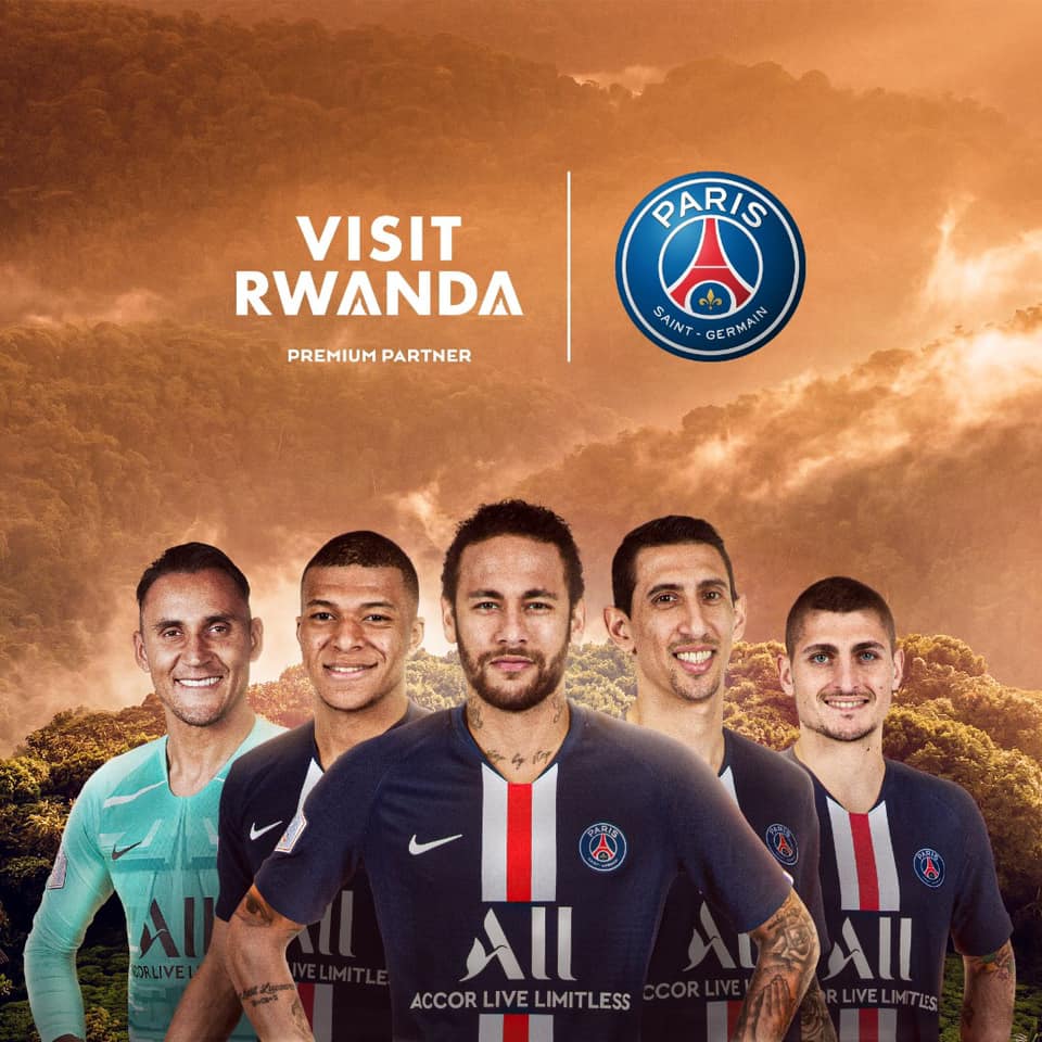 Visit Rwana Psg Football : le Rwanda, nouveau sponsor du Paris Saint-Germain