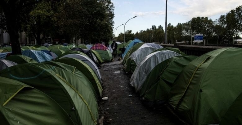 Camp de migrant