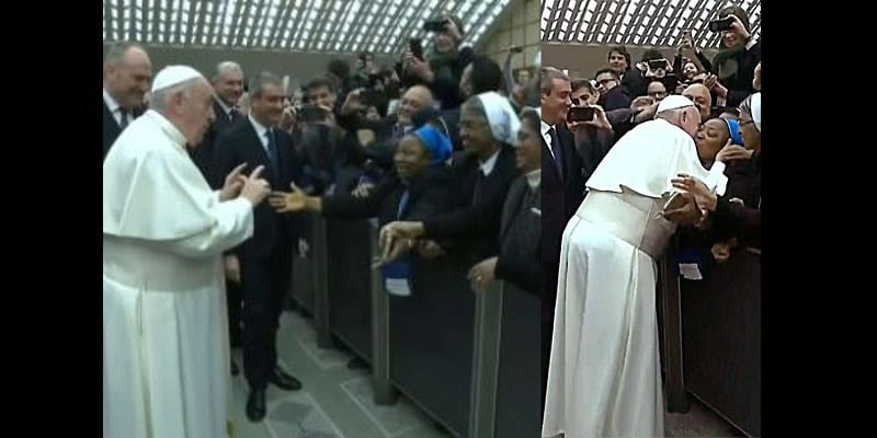 Promise-you-wont-bite__-Pope-Francis-asks-nun-before-kissing-her-lailasnews