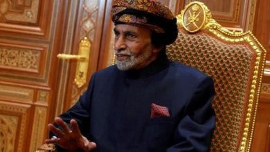 FILE PHOTO: Sultan of Oman Qaboos bin Said al-Said at the Beit Al Baraka Royal Palace in Muscat