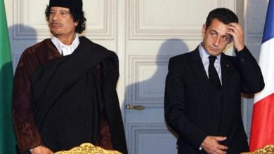 sarkozy et khadafi