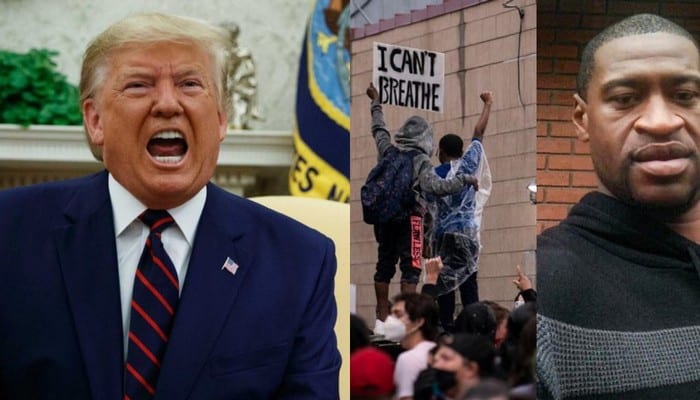 Donald-Trump-threatens-George-Floyd-protesters-with-military-action
