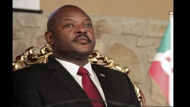 Burundi’s President Pierre Nkurunziza attends the opening of a coffee conference in the capital Bujumbura