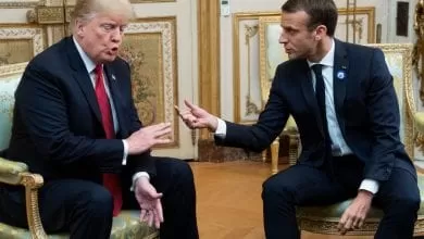 trump macron