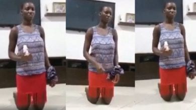 Madam-Catches-Househelp-Pouring-Insecticide-Into-Her-Drinking-Water-Video