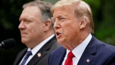 LE PRESIDENT TRUMP ET LE SECRETAIRE D’ETAT MIKE POMPEO