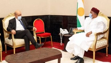 LE DRIAN ET ISSOUFOU