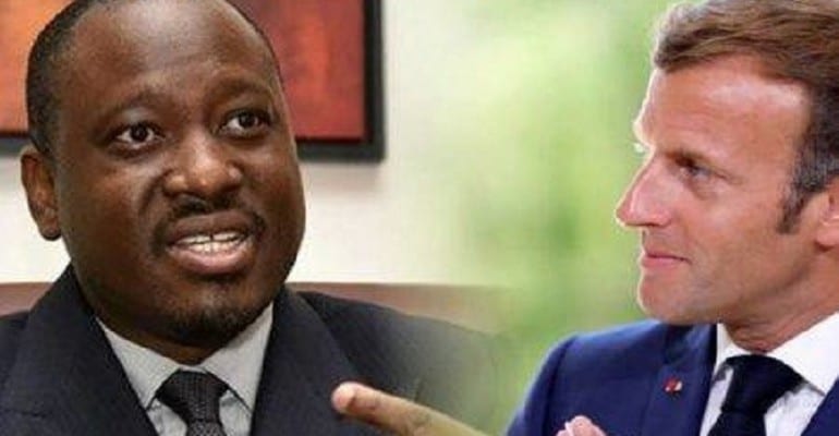 Presidentielle-Guillaume-Soro-ecrit-a-Emmanuel-Macron-pour-recadrer-Alassane-Ouattara