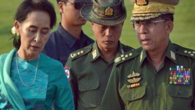 Aung San Suu Kyi, Min Aung Hlaing