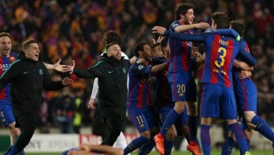 Barcelona-players-celebrate-after-the-game