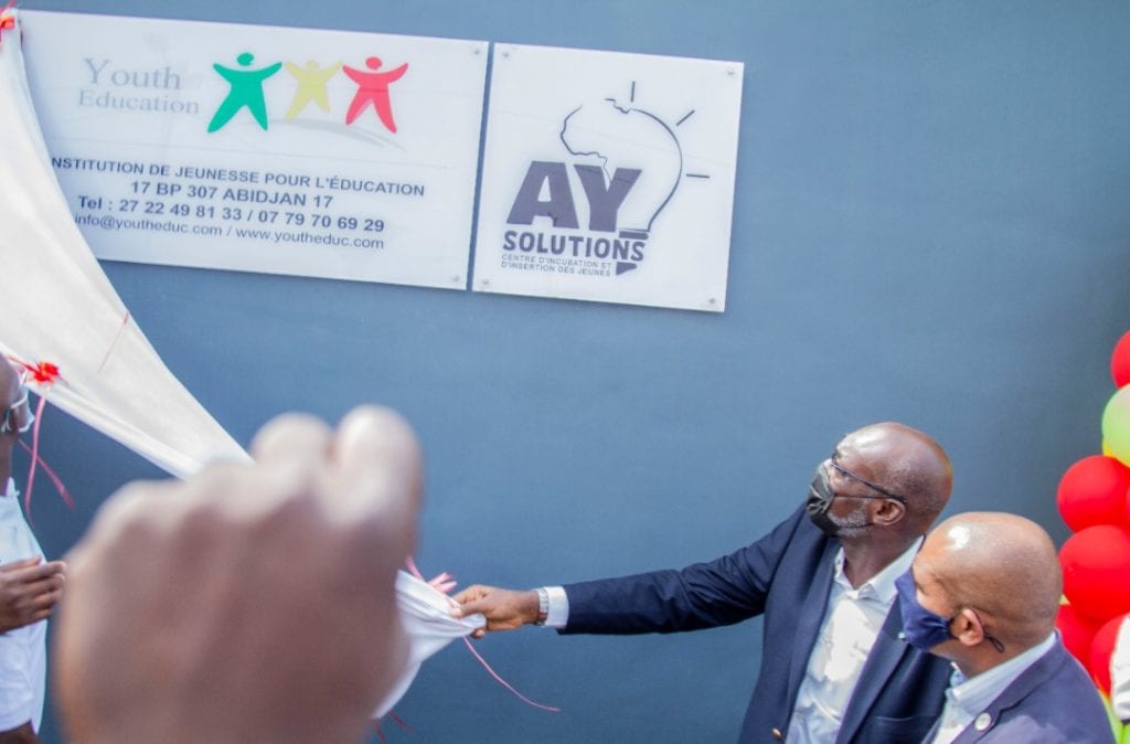 Côte d’Ivoire/ Formation: "Youth Institution for Education" inaugure son centre d'incubation et d'insertion des jeunes