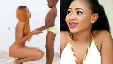 Akupem-Poloo-Goes-Naked-In-Front-Of-Her-Son1
