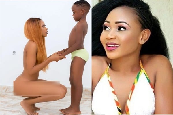 Akupem-Poloo-Goes-Naked-In-Front-Of-Her-Son1