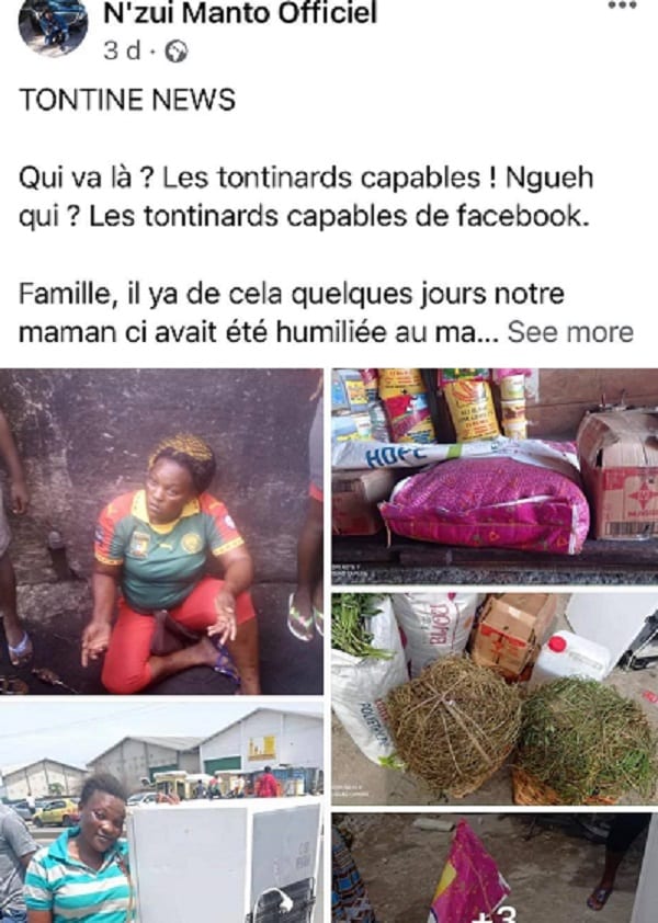 Cameroun: Arrêtée et humiliée pour vol, elle reçoit un réfrigérateur, des vivres et de l'argent