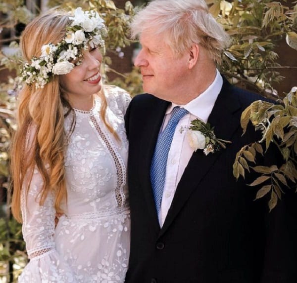 Royaume Uni : le Premier ministre, Boris Johnson s’est marié lors d'une cérémonie secrète