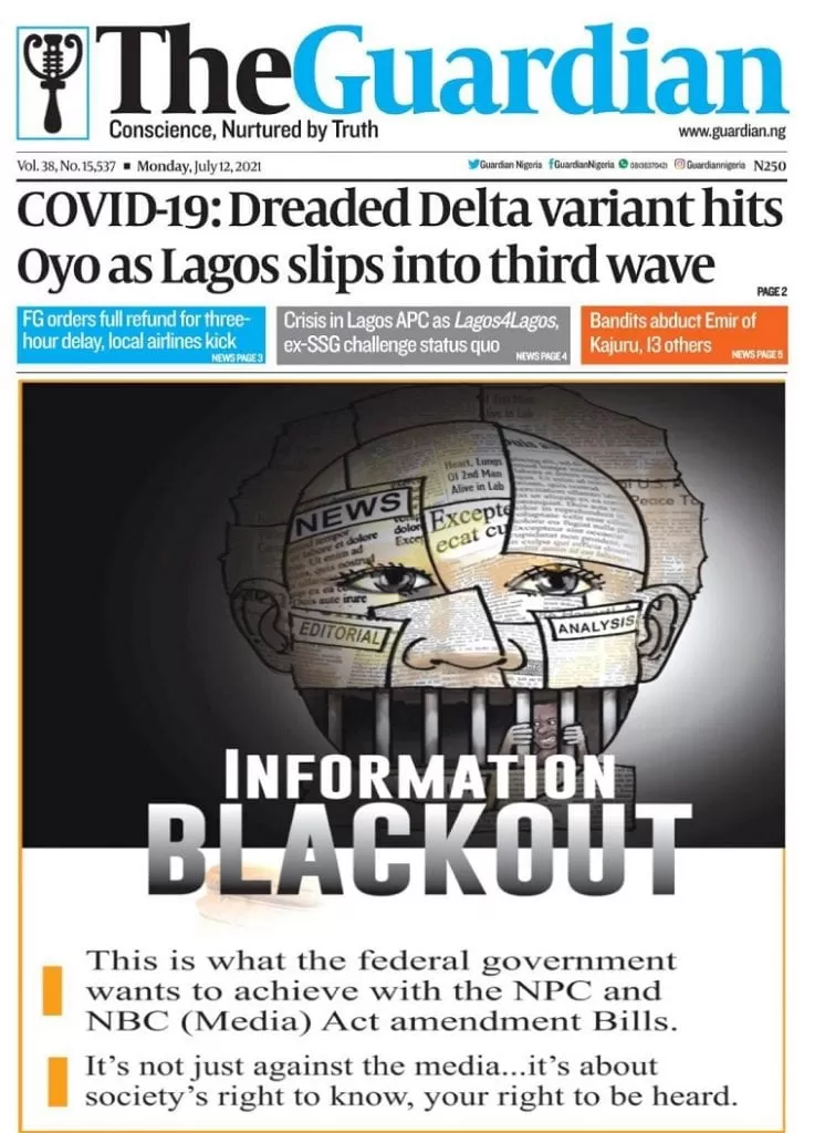 Nigeria: les grands journaux s'engagent dans une manifestation pour la liberté de la presse