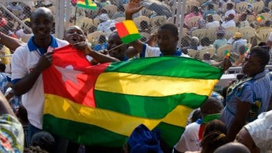 Messe au National Stadium de Cotonou