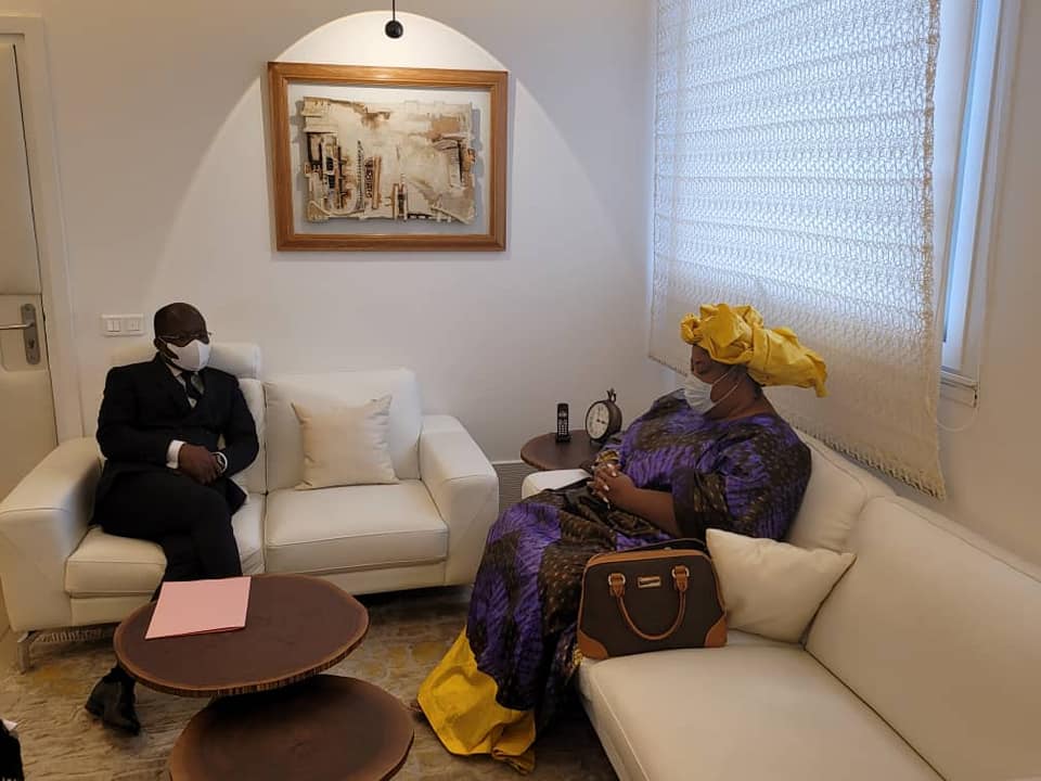 Côte d'Ivoire / Brigitte Bleu nommée ambassadrice de la lutte contre la Covid 19