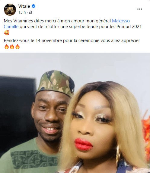 Côte d'Ivoire/ Après Sarra Messan, le Général Makosso offre un nouveau cadeau à Vitale