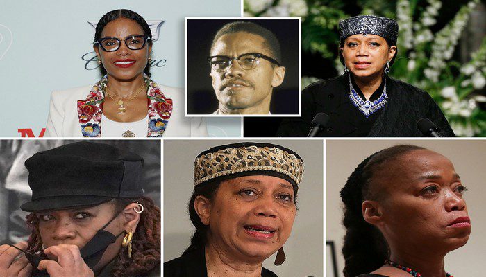 Les 5 filles survivantes de Malcolm X: des vies entachées de tragédie et de troubles