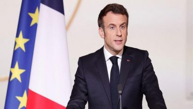 Discours de Macron sur l’invasion russe