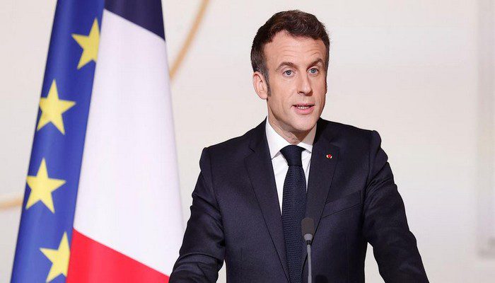 Discours de Macron sur l’invasion russe