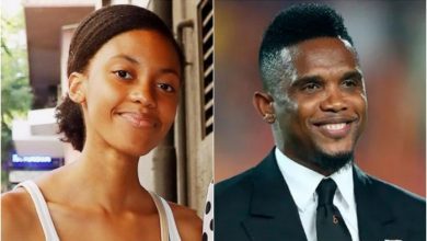 Eto’o et sa fille de 22 ans