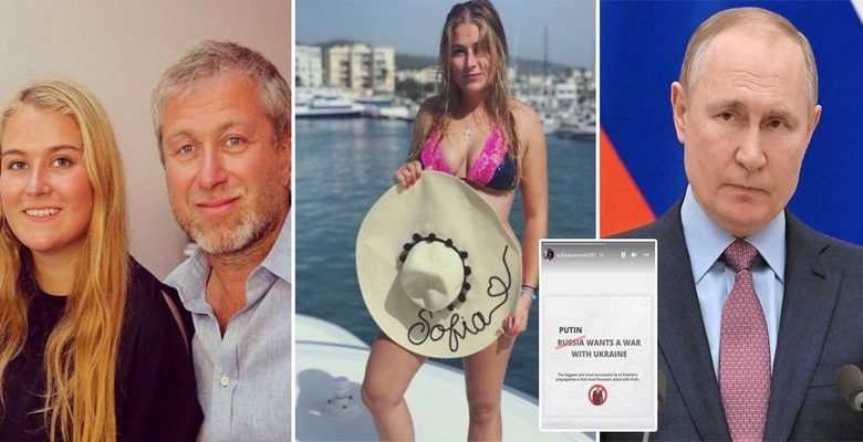 La fille du patron de chelsea à Poutine