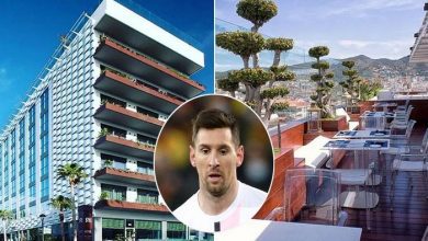 Messi et son hôtel