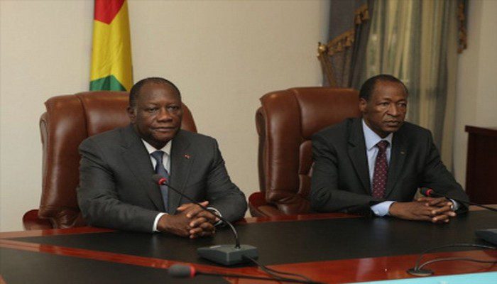 Ouattara et Compaoré dans le cas Sankara