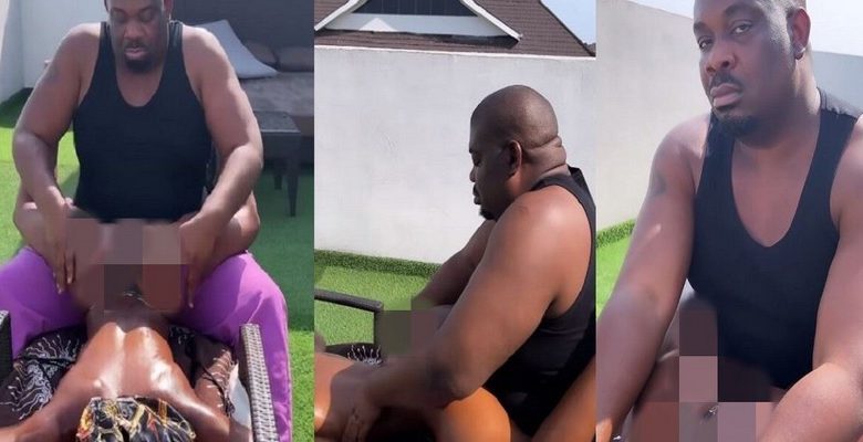 Don Jazzy affole la toile avec un massage sensuel