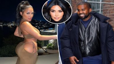 Kanye West en couple avec le sosie de Kim K