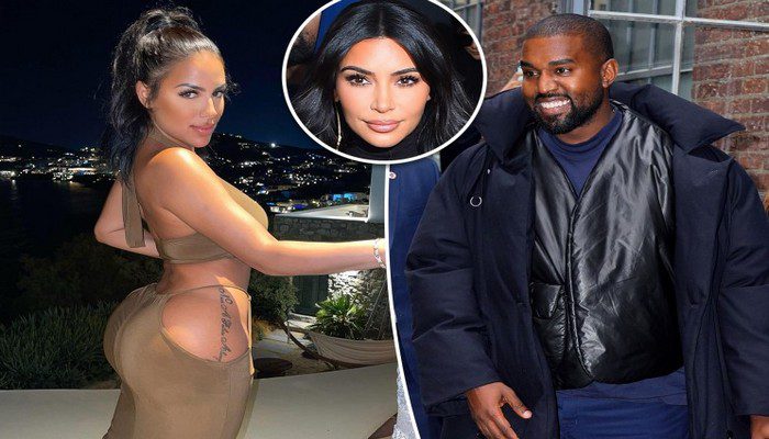 Kanye West en couple avec le sosie de Kim K
