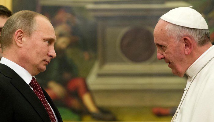 le pape parle de l’invasion en Ukraine