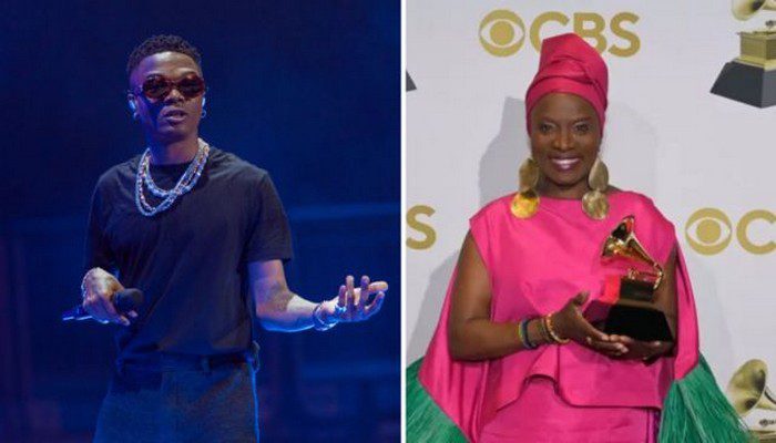 Wizkid reacts after losing the grammy