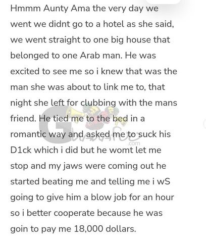 “J’ai couché avec un chien et mangé le ca.ca d'un Arabe à Dubaï”, une Ghanéenne raconte son histoire