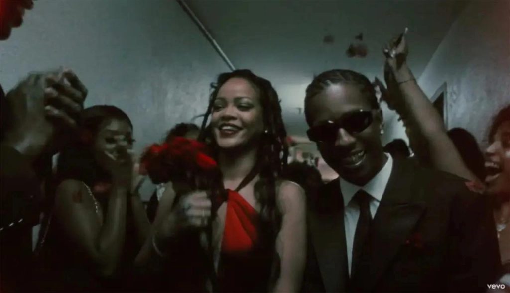 Rihanna et A$AP Rocky se marient dans un nouveau clip 