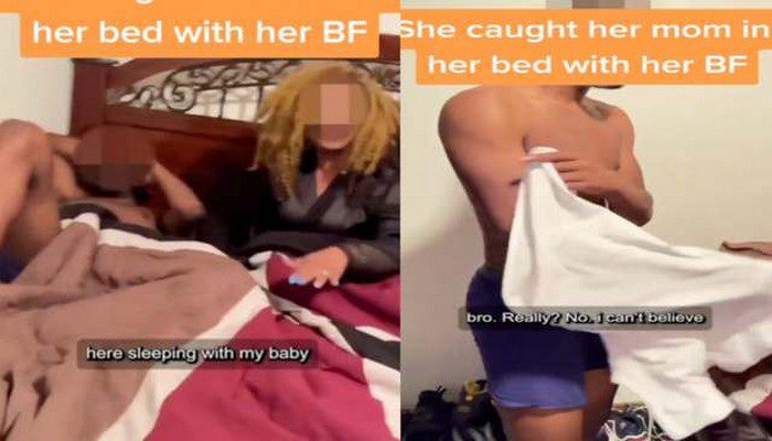 Elle surprend sa mère au lit avec son petit ami