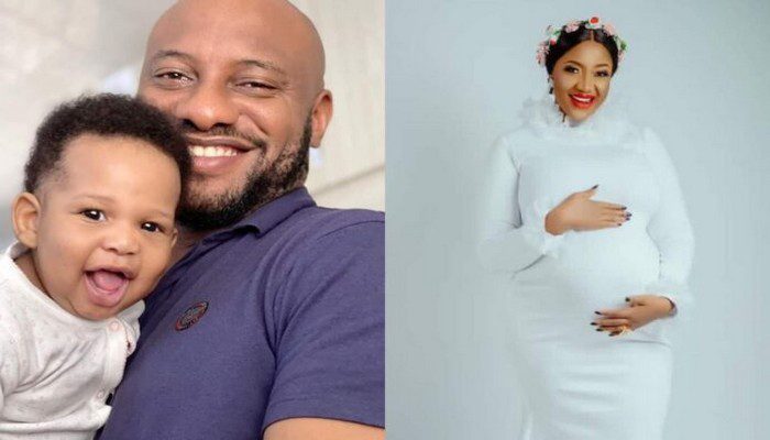 Famous-Nigerian-actor-and-movie-director-Yul-Edochie-has-welcomed-a-son-with-his-second-wife-Judy-Austin.-696×418