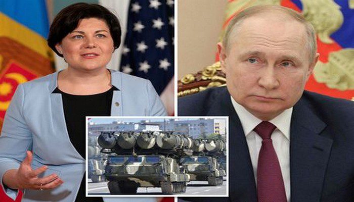 Poutine et Natalia Gavrilita