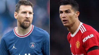 Messi chasse Ronaldo