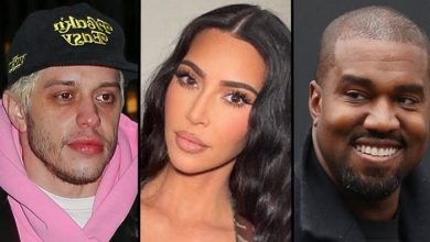 Pete Davidson Kanye West Kim Kardashian