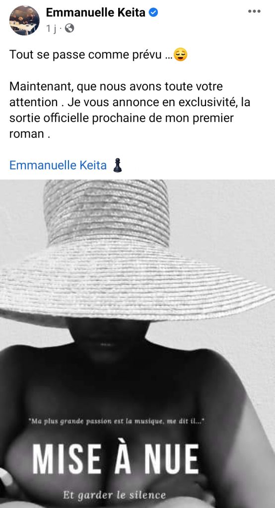 People/ Après la mode, Emmanuelle Keita fait une importante annonce à ses fans