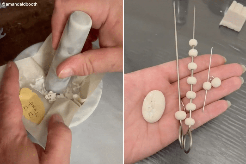 Des bijoux fabriqués à base de sperme : une tendance à la hausse (photos)